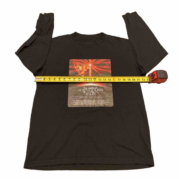 NWOT THE WEEKND After Hours Til Dawn Tour T-Shirt FIRST LEG 2022 Size Medium LS - Picture 4 of 7